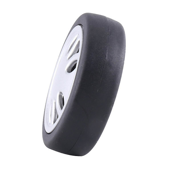 Ersättningshjul för resväskor 50mm X 13mm Set Universal Miljövänligt PU Reparation av Resväskor 1 Par