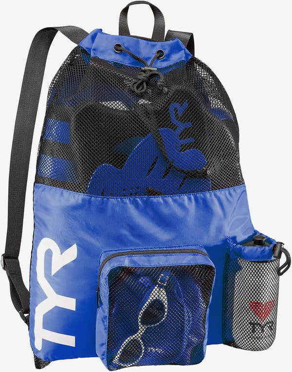 Stor Mesh Mummy Ryggsekk Blue/Black