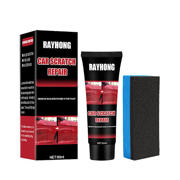 Bilskrapremover Polish & Wax All-in-one - Tar bort repor, korrigerar virvlar och ger vaxskydd med blank glans