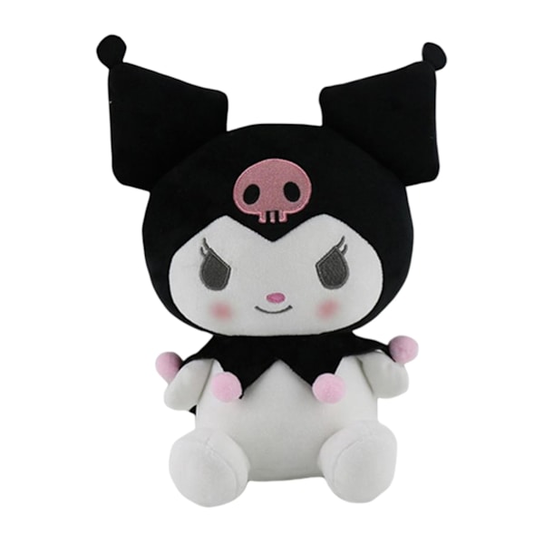 Haloppe Anime Kuromi Melody Fyldt Dukke Anti-deform Fin Håndværk Bomuld Plys Legetøj til Daglig Brug A