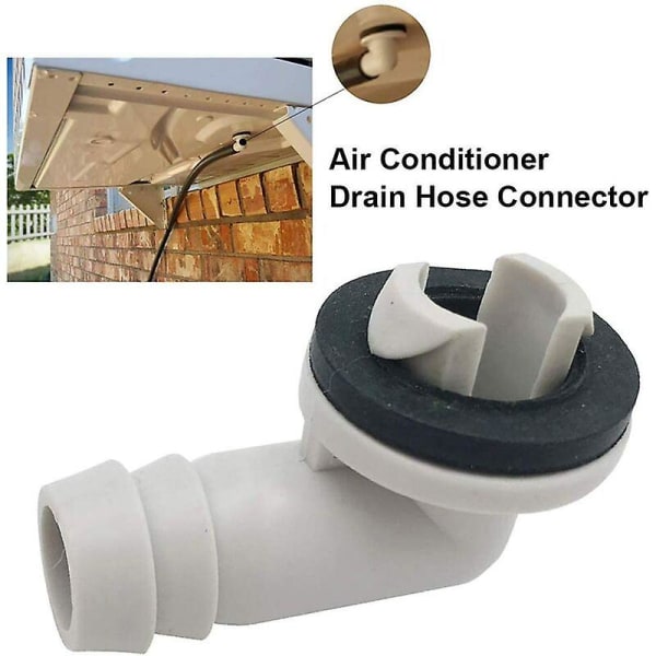 Air Conditioning Drainage Hose Connector Elbow Fitting For Mini-split Units And Window Ac Unit Parts 15mm 3pcs