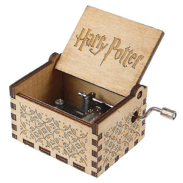 Harry Potter Musikbox Magisk Skola Handvev Musiklåda Leksak