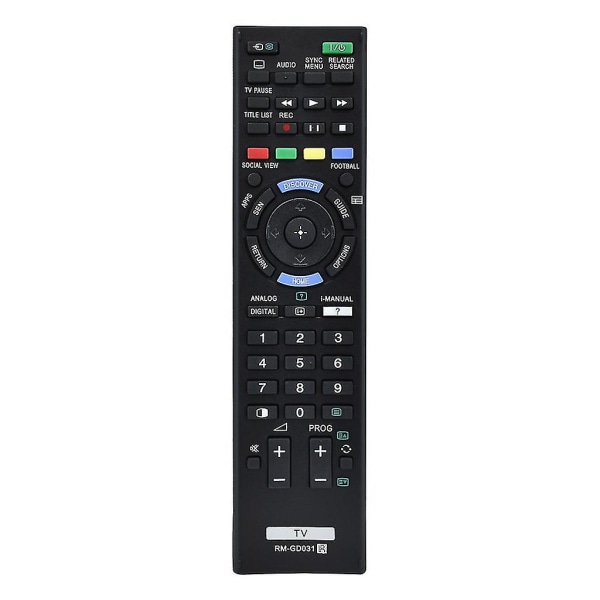 Rm-gd031 Rm Gd031 Tv Remote Control For Sony Tv Kdl50w700b Kdl60w600b