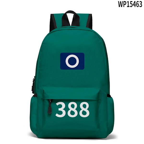 Squid Game -reppu opiskelijalle, koululaukku 388