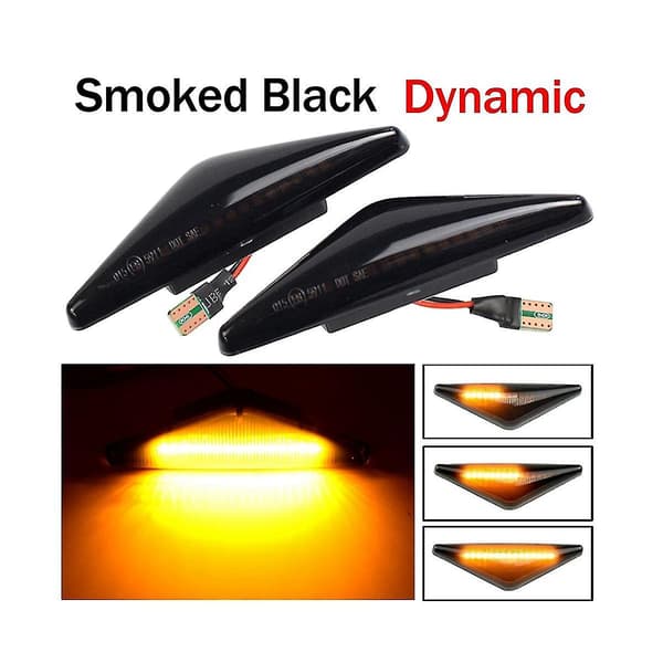 Dynamiske Sidelys med Strømmende Blinklys Sidelys Bil til Mondeo 2000-2007 Mk1 1998-2004