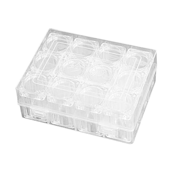 1 Set Coin Storage Tube Transparent Anti-oxidation Plastic Clear Coin Display Organizer Case Collection Supplies Set For Home