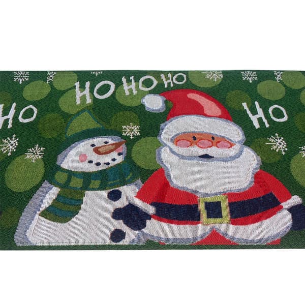 Julbordstablett med tomte och snögubbe - bordsdekoration