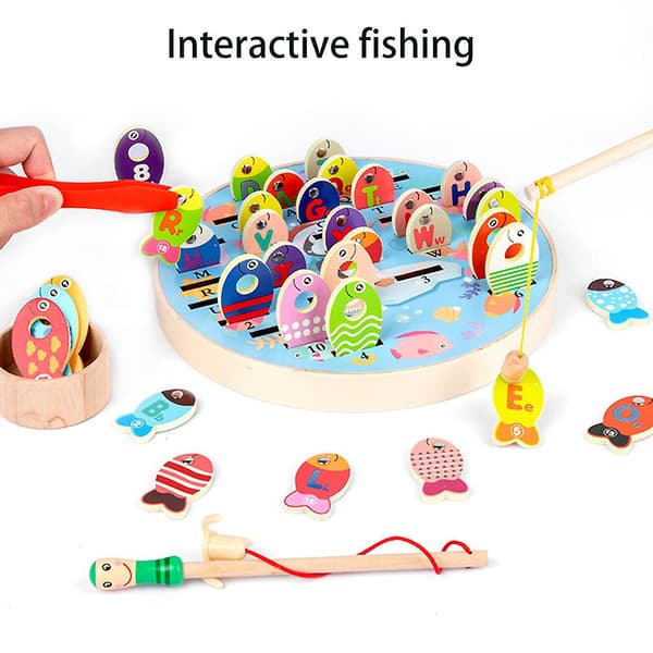 Pingvin fiske leksaker spel set för barn vattenbord badkar barnpool hållbar