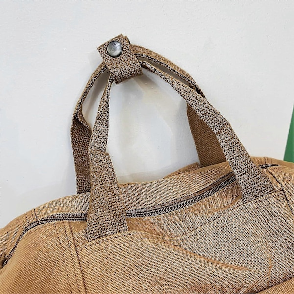 Rygsæk til kvinder Canvas Vintage Taske Casual Rejse Dagrygsæk, Kvinders Mode Rygsække Æstetiske Punge (Grøn) Purple