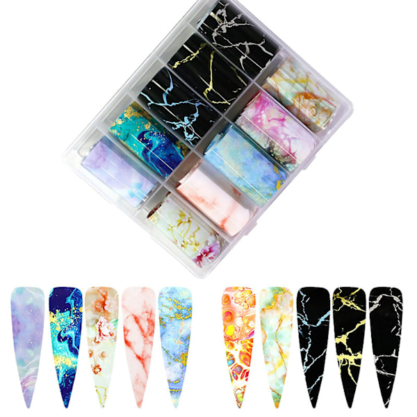 Mardi Gras Gifts Nail Art 10 Colors Dashi Love Leopard Print Nail Star Transfer Paper Sticker