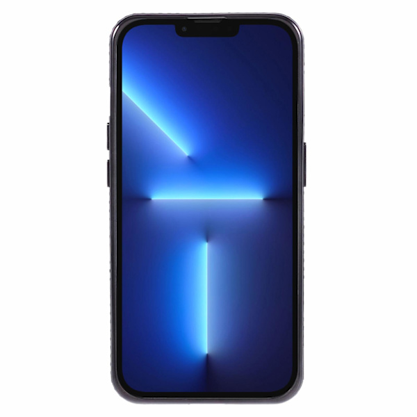 Skal till iPhone 13 Pro Max med strasslinsram i mjuk TPU Black