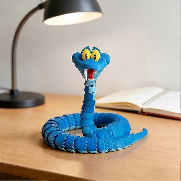 Zootopia 2 perifer Gary en orm 3D-printad rörlig dekompressionsleksaksdocka barnpresent 60cm