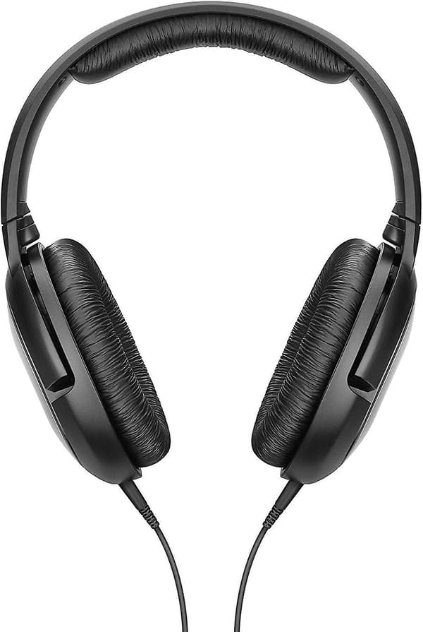 Sennheiser HD 206 Lukkede Dynamiske Stereo Hovedtelefoner til Studie, Live Performance og DJs
