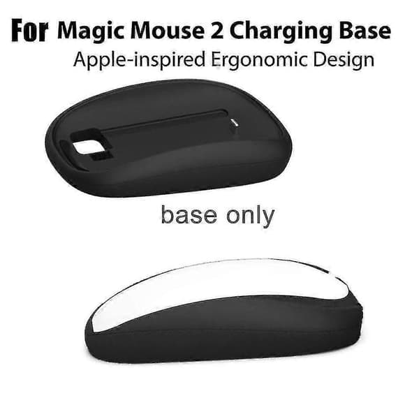 Opladningsstation til Magic Mouse 2 Apple Inspireret Ergonomisk Design