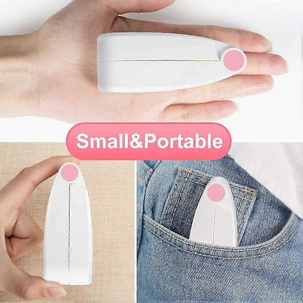 Mini Elektriska Handhållna Fläktar (rosa)