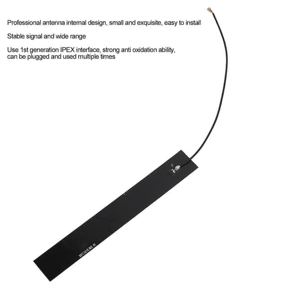 Høykvalitets NZ-4G-PCB-005 Svart 4G lang stripe innebygd PCB-antenne PCB-modul