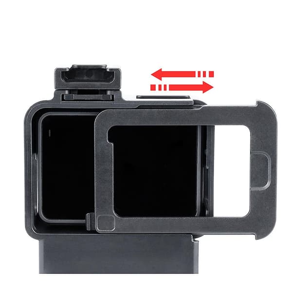 Vlog Case Action Kamerahus Skal Vlogging Cage Ram