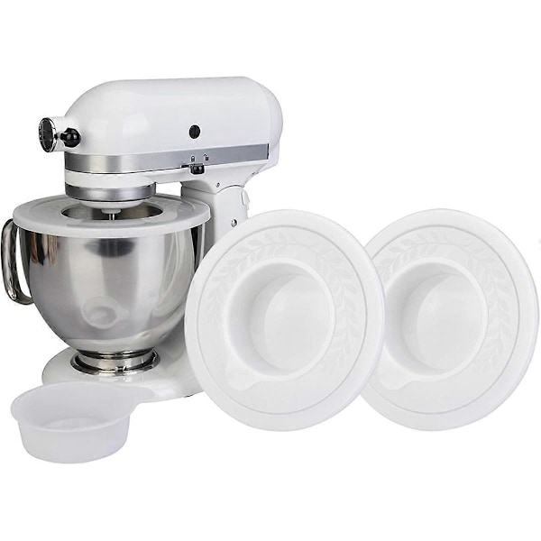 2 STK. Låg til Røreskåle til KitchenAid 4,5-5 Quart Tilt-Head Røremaskiner Skåldæksler Tilbehør Sp