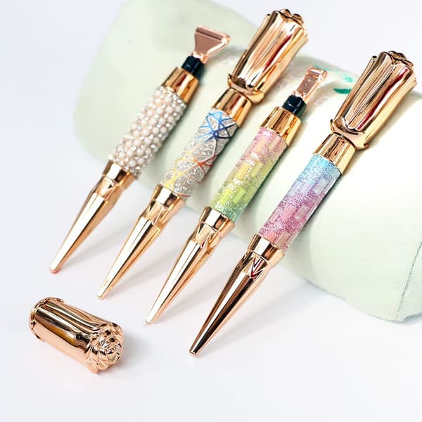 3 diamantprikpenne, multifunktionelt DIY metalsæt til 5D diamantbroderi