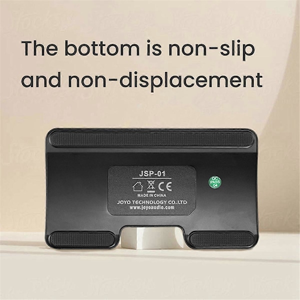 JOYO Langaton Sivunkääntöpedaali Bluetooth Jalkapedaali Musiikin Sivunkääntöpedaali Puhelimille iPadeille Tableteille