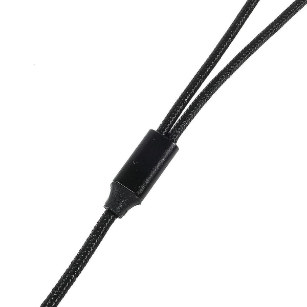 Salamanteriliitäntä 3.5 mm:iin + USB-lataus Audio Aux -sovitinkaapeli iPhonelle ja iPadille