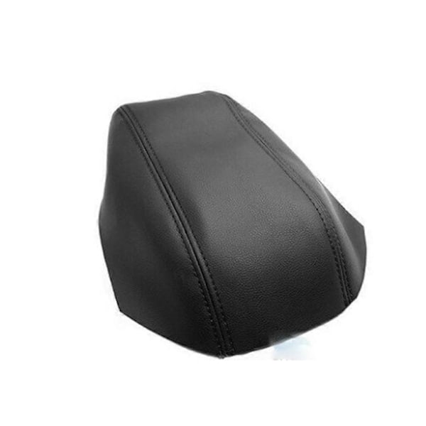 Bil Fiberläder Mittkonsol Armstöd Box Skyddskåpa för Volvo S80 1999-2006