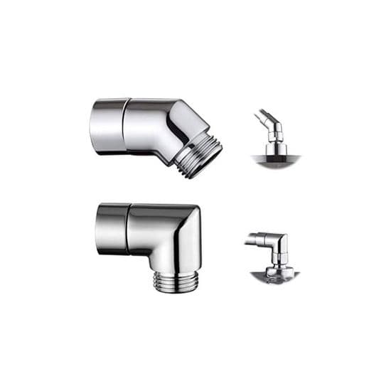 Brusehovedadapter - LARGEIGHT - 90135 - Messing - 2 stk. - Flere farver