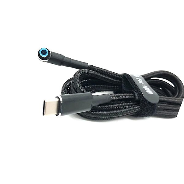 USB-C til Laptop Ladeadapter Type C til DC Konverter for HP