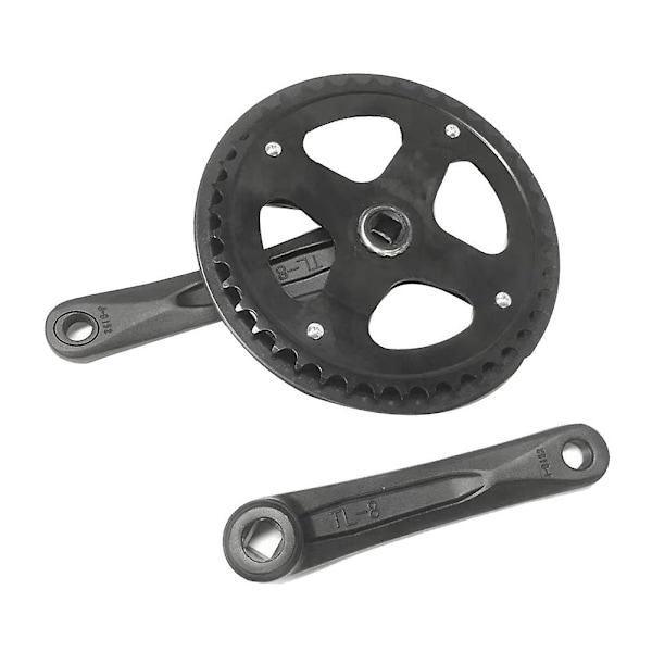 Enkeltgears 42T Foldbar Cykelkrank Sæt Vejcykel 152 Mm Krank Sæt Hul Tandplade Cykel Tandhjul