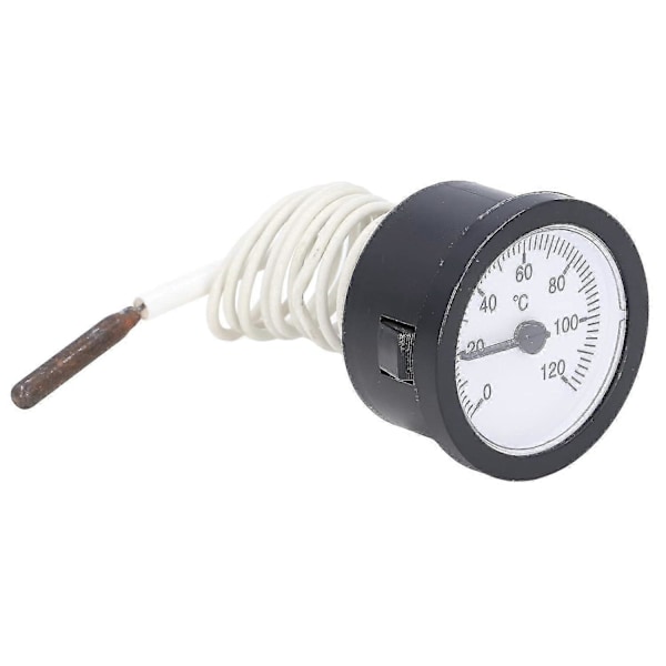 Instand Read 2-tommers urskivetermometer, urskivetermometer, 0120c kedeltermometer, rustfrit brygningsgrydetermometer, til måling af væsker, hovedsageligt vand