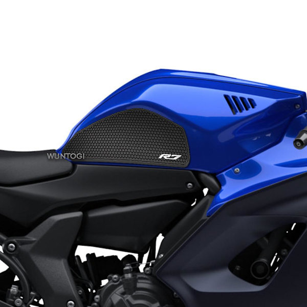 Tankpad Yzf-r7 Brændstoftank Pad Til Yamaha R7 Modificeret Yzf R7 2021- Knægreb Trækplade Tank Anti-slip Beskyttelsesklistermærker