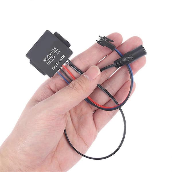1 stk 5-12V Baderomsspeilbryter Berøringsbryter Sensor for LED Lys Speil Frontlys