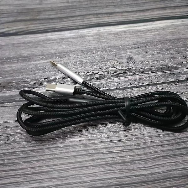 USB-C til 2,5 mm Han-kabel til QC25/QC35/QC35II/QC45 Hovedtelefonledning Mikrofon