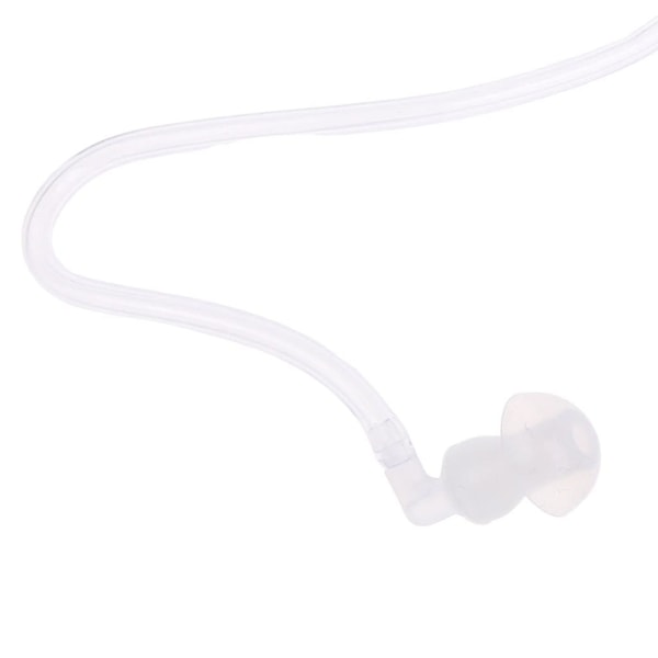 Stereo Air Tube Trådbunden Hörlurar Anti-strålning Binaural Headset Brusreducering