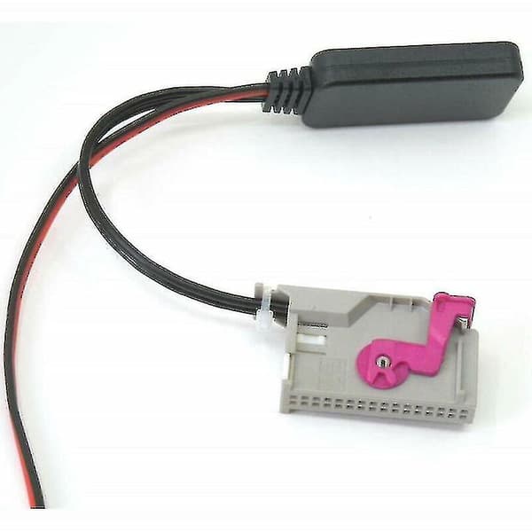 12v 32-benet Plastik Bluetooth Adapter Aux Kabel Til A3 A4 A6 A8 Tt R8 Rns-e-yuyu