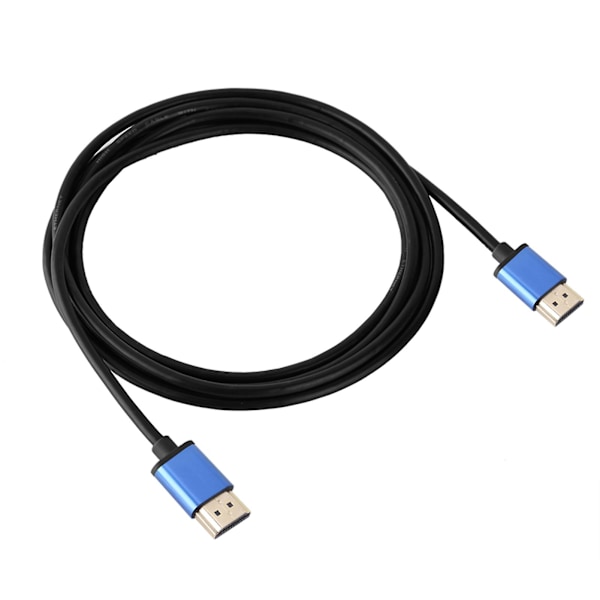 1920x1080P HDMI-kabel i aluminiumlegering, 4 mm diameter, 1,8 m