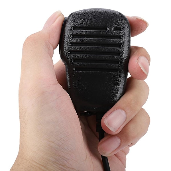 Baofeng UV5R 888S Kenwood TYT Mini PTT-høyttalermikrofon - 2-pin Walkie Talkie-tilbehør