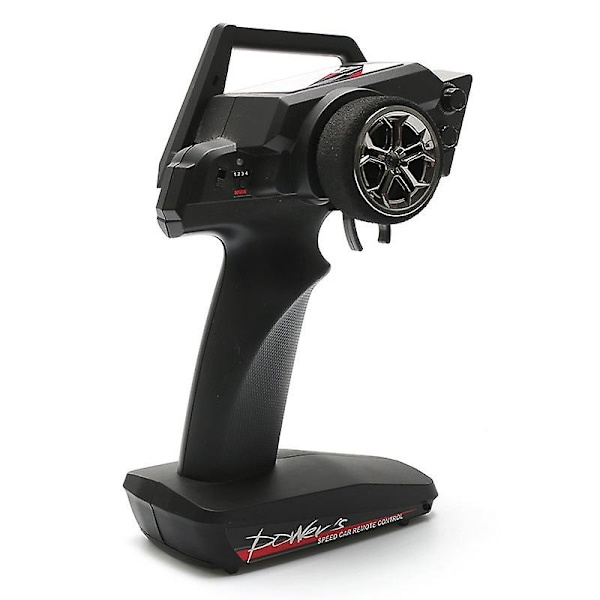 Version 2.4G 2CH V2 Sändare Radio Fjärrkontroll För 12428 12423 1:12 RC Bil Crawler Delar