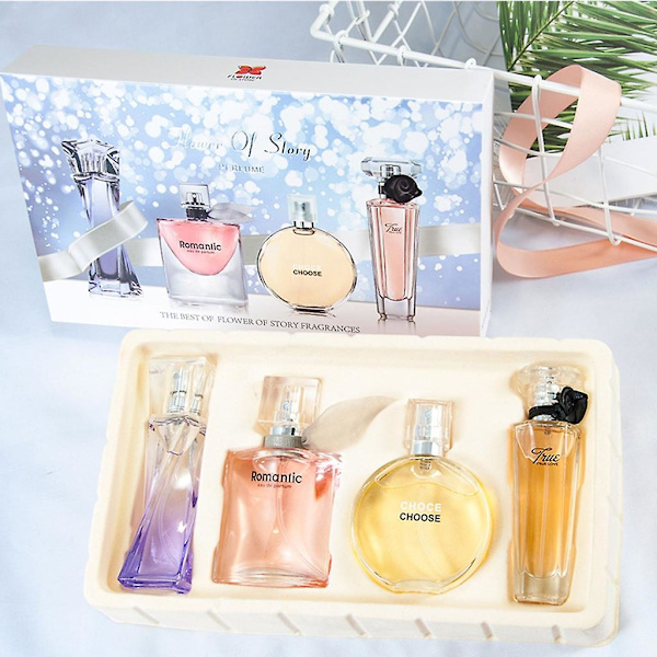 Parfymesett for kvinner Eau de Toilette, Bærbar Elegant Duft Spray