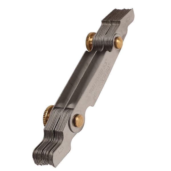 2025 Seneste Model Gevindmåler 55 60 52 Blade Metrisk Imperial Rustfrit Stål