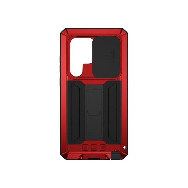 Galaxy S24 Ultra Phone case Fallsäkert phone case Stötsäkert case i metall Röd