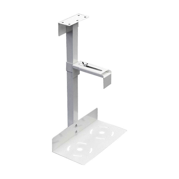 Universal PC Kabinet Holder Justerbar Værtsboks Stand Alsidig Under Bord eller Væg Side Montering, CPU Stan