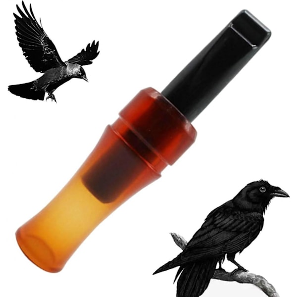 Crow Call | Hunting Tools | Stimulating Crow Realistic Sounds Whistle, Authentic Brown Hunting Accessory Whistle for Decoying and Better Hunting