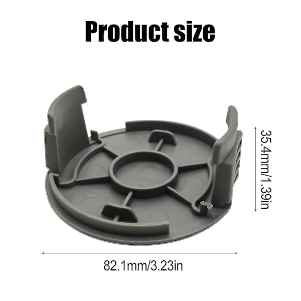 4 stk F016f05320 Erstatningsspoledeksel, Bosch F016f05320 Trimmer Spoledeksel for Bosch Easygrasscut 23, 26, 18, 18-230, 18-260, 18-26
