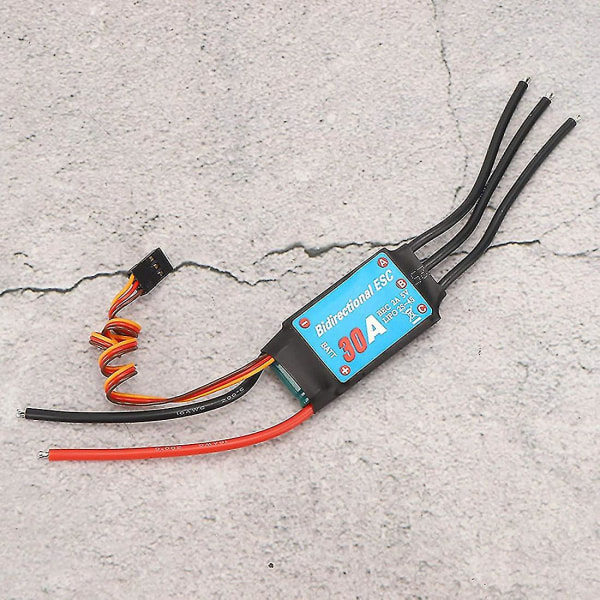 Bial Esc 30a Harjaton ESC Kaukosäätimellä Ohjattavaan Ilma-alukseen (30a)