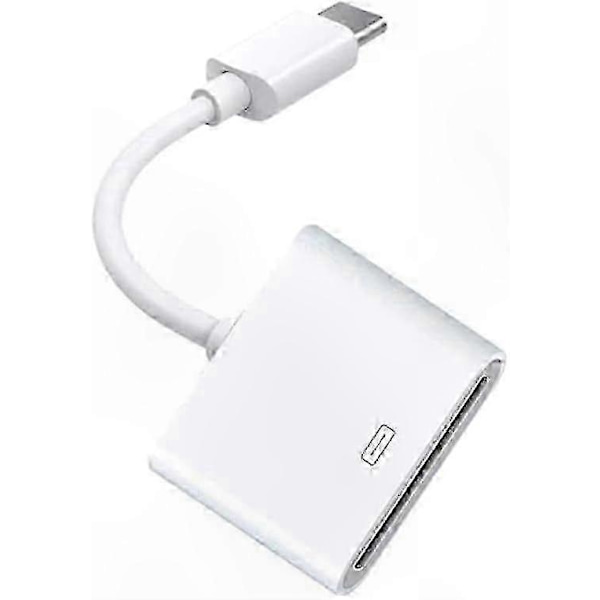 USB-C til 30-Pin Adapter til Data Synkronisering og Opladning - Type-C Hun til USB 3.1 Han Stik Kabel