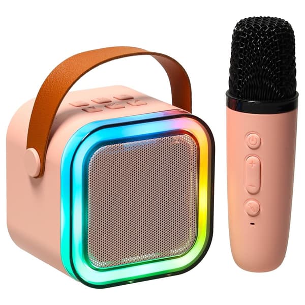 Karaokelaite Bluetooth - Karaoke - Pinkki
