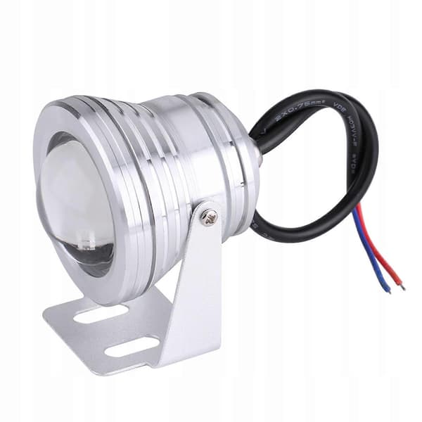 12v 10w RGB Dam belysning Sølvfarget Hvit