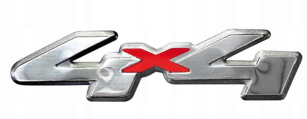 Tarra Alu Emblem 4x4 3d Chrome 2/33305