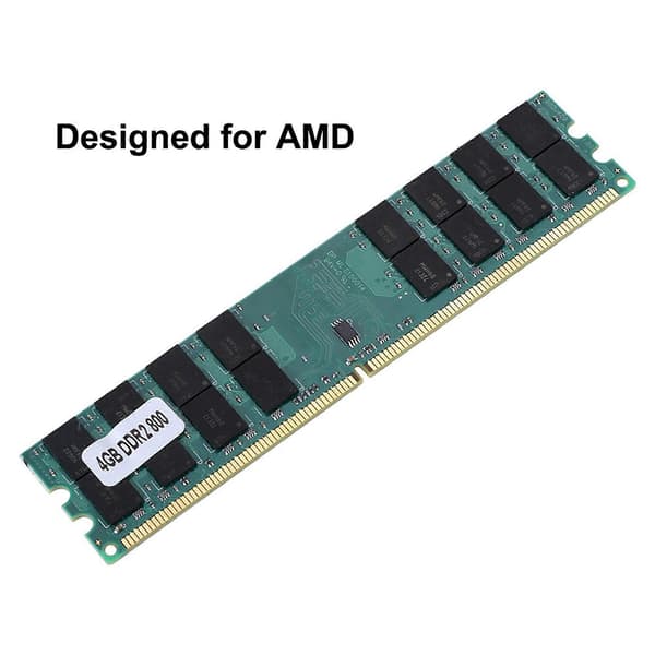 2X 4Gb 4G Ddr2 800Mhz Pc2-6400 Computer Hukommelse Ram Pc Dimm 240-Pin Kompatibel Amd Platform til Amd